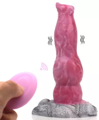 Vibrator Dildo monster Viby Wolf 18 x 5.7cm – 1/9