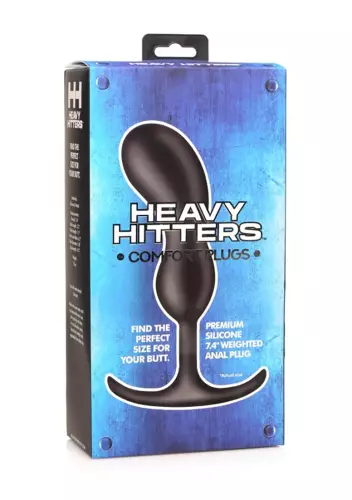 Silikon-Butt Plug Hitters Duo L 17 x 4,6cm - Gewicht 340g – 2/3