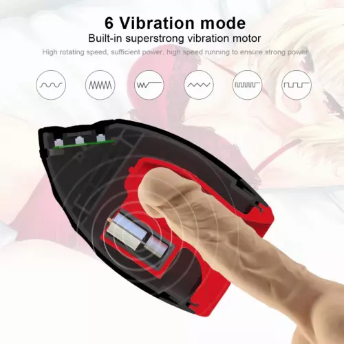 Vibrierender Masturbator Oral Chiven 6 Vibrationen – 8/9