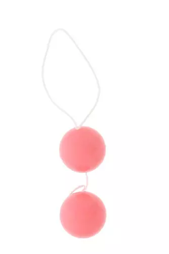 Geishas-Kugeln Duo 3,4 cm Rosa – 1/2