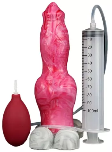 Ejakulierender Dildo Monster Sortol 20 x 7cm – 1/3