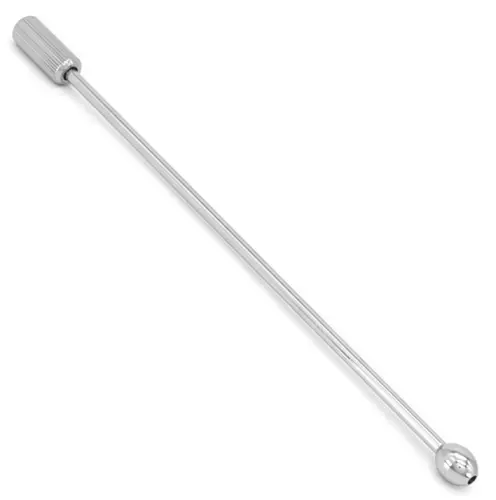 Durchbohrter Harnröhrenstab StainBall 18cm – 3/4