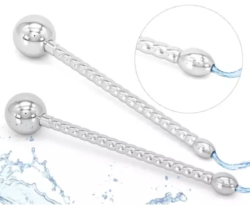 Durchbohrter Harnröhrenstecker Long Ball 10cm – 4/4