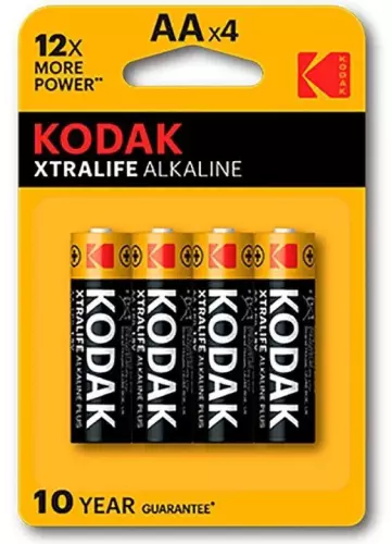 Kodak-Batterien AA - LR6 x4 – 1/2
