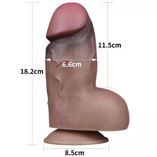 Dildo ThickUp Natur Cock 12 x6.5cm Latino – 10/10