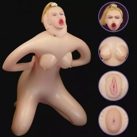 Vibrator-Dildo mit Bällen 13,3 x 4,8 cm Hautfarbe – 6/9