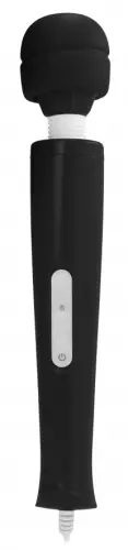 Stimulator Mega Wand 32cm - Kopf 6cm Schwarz – 1/2