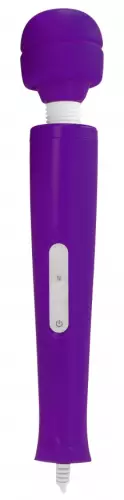Mega Wand Stimulator 32cm - Kop 6cm Paars – 1/2