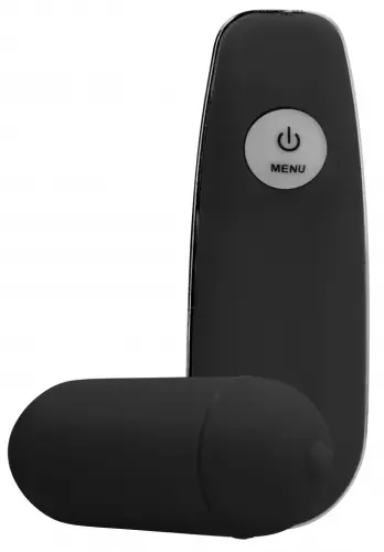 Vibrierendes Ei kabelloses Vibe Egg 8 x 3,4cm Schwarz – 1/2