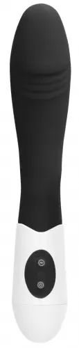 Vibro Ribbed Vibrator 12 x 3,7cm Schwarz – 3/6