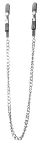 Verstellbare Nippelklemmen Nip Secrets Silberfarben – 1/2