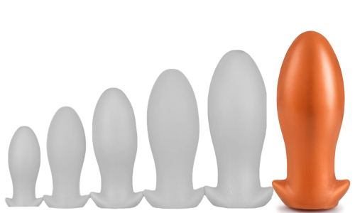 Silikon Butt Plug SAURUS EGG XXXL 19 x 9,3cm