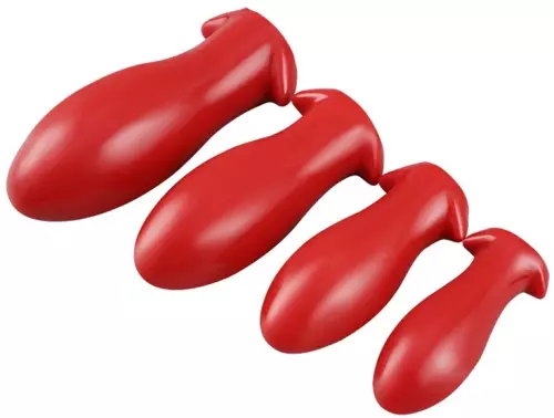 Butt plug DRAKAR EGG S 10 x 4.5cm Rot – 4/4