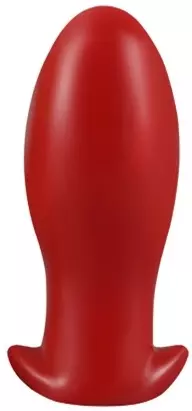 Butt plug Drakar Egg M 12 x 5.3cm Rot – 2/4