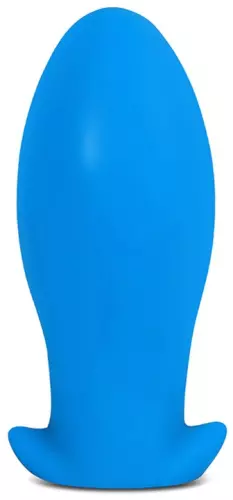Silikonbutt-plug Saurus Egg S 10 x 4,5cm Blau – 2/2