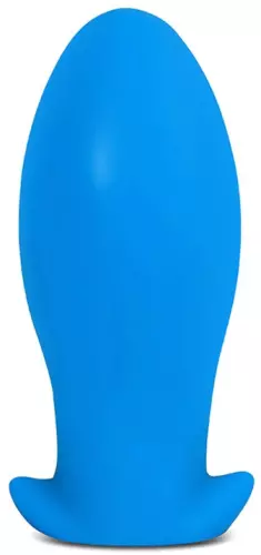 Silikonbutt-plug Saurus Egg L 14 x 6,3cm Blau – 2/2