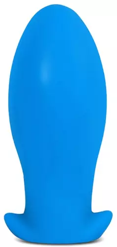 Silikonbutt-plug Saurus Egg XL 16,5 x 7,3cm Blau – 2/2