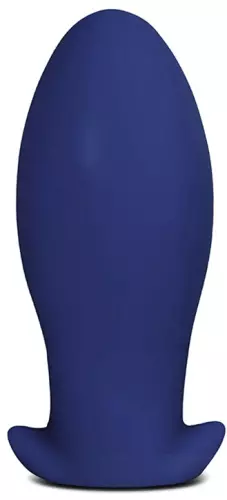 Silikonbutt-plug Saurus Egg M 12 x 5,3cm Marineblau – 2/2