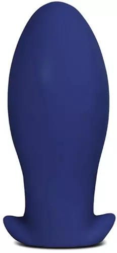 Silikonbutt-plug Saurus Egg XL 16,5 x 7,3cm Marineblau – 2/2