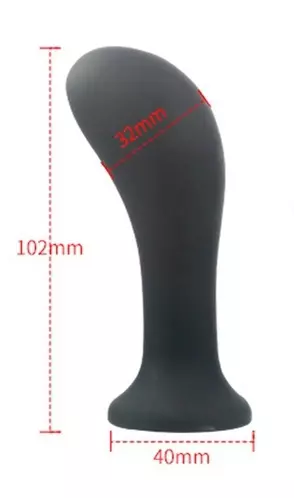 Vibrierende aufblasbarer Butt Plug Curve 10 x 3.2cm – 4/6