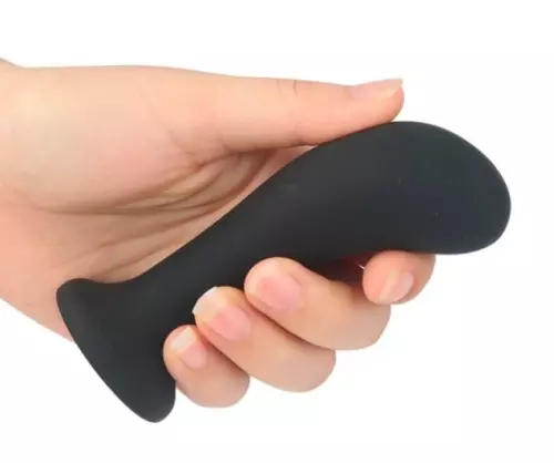 Vibrierende aufblasbarer Butt Plug Curve 10 x 3.2cm – 6/6