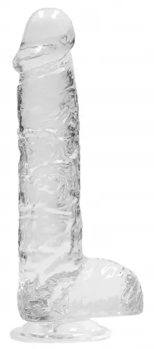 Dildo Crystal Clear Transparent 12 x 3cm – 3/6
