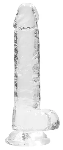 Dildo Crystal Clear Transparent 14 x 3.5cm – 1/6