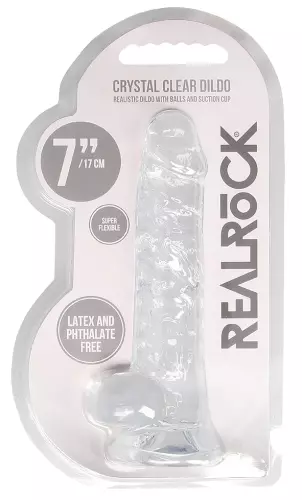 Dildo Crystal Clear Transparent 14 x 3.5cm – 2/6