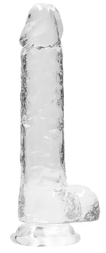 Dildo Crystal Clear Transparent 16 x 4cm – 1/6