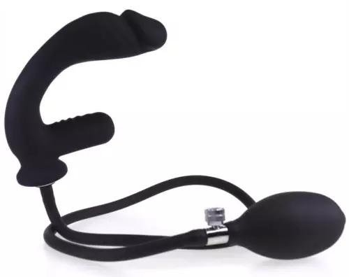 Aufblasbarer und vibrierender Butt Plug Infladick 14 x 3.5cm – 4/12