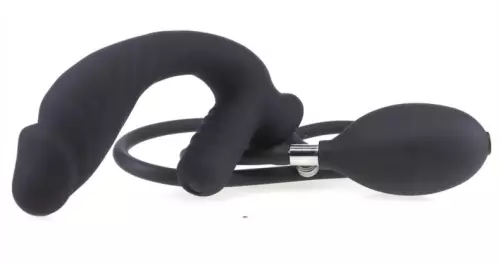 Aufblasbarer und vibrierender Butt Plug Infladick 14 x 3.5cm – 6/12