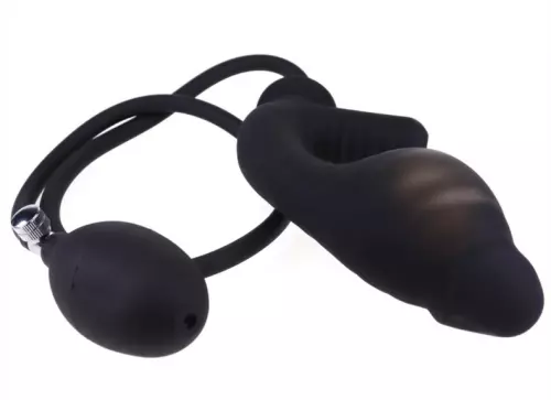 Aufblasbarer und vibrierender Butt Plug Infladick 14 x 3.5cm – 11/12