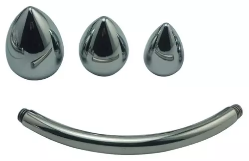Prostata-Stimulator aus Metall Double Head 25cm – 2/3