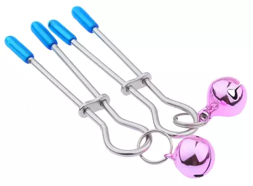 SM Mix Bondage-Set Blau-Rose 4-teilig – 4/5