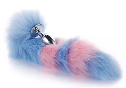 SM Mix Bondage-Set Blau-Rose 4-teilig – 5/5