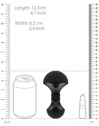 Clitoris stimulator Enoki Vive 12.5cm Zwart – 5/6