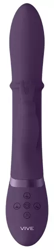 Vibrator konijn Halo 24.5 x 3.5cm Paars – 4/6