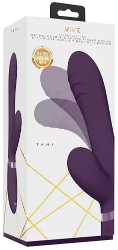 Vibrator konijn Tani 22 x 3.5cm Paars – 2/6