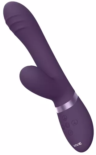 Vibrator konijn Tani 22 x 3.5cm Paars – 5/6