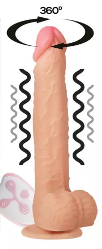 Rotierender Dildo Magnus Centauro 18 x 4cm – 1/10