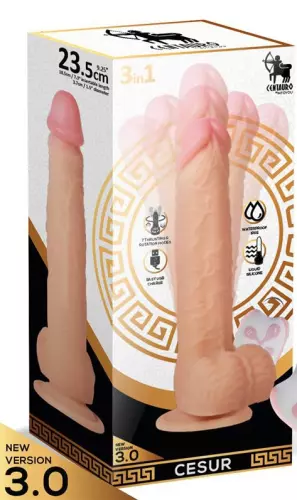 Rotierender Dildo Cesur Centauro 18 x 4cm – 2/10