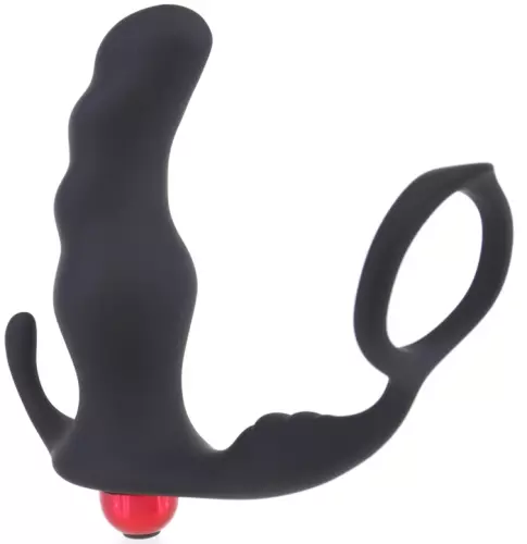 Cock Ring und vibrierender Analplugg Knight 10 x 3.5cm – 4/11