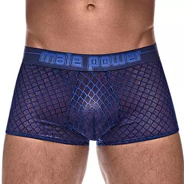 Boxer DIAMOND MESH Blau – 1/6