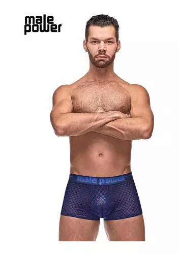 Boxer DIAMOND MESH Blau – 3/6