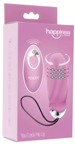 Trillend Ei Crack Me Up 8 x 3 cm Roze – 2/6