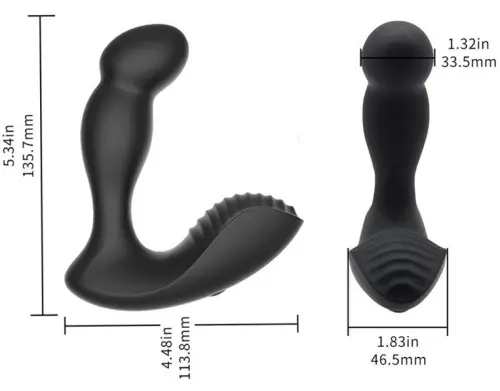 Prostatastimulator vibrierend BurnToy 10 x 3.3cm – 6/7
