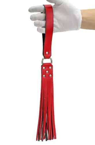 SM Bondage Set 8 Teile Rot-Schwarz – 4/5