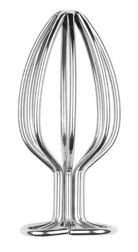 Metall-Plug Heart Line S 5,5 x 2,9cm – 1/8