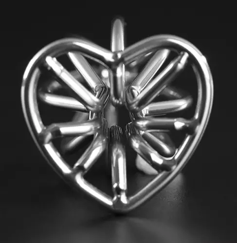Metall-Plug Heart Line S 5,5 x 2,9cm – 2/8
