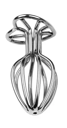 Metall-Plug Heart Line S 5,5 x 2,9cm – 3/8
